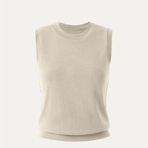 OGL Sandwashed Crew Neck Top, Morning Mist